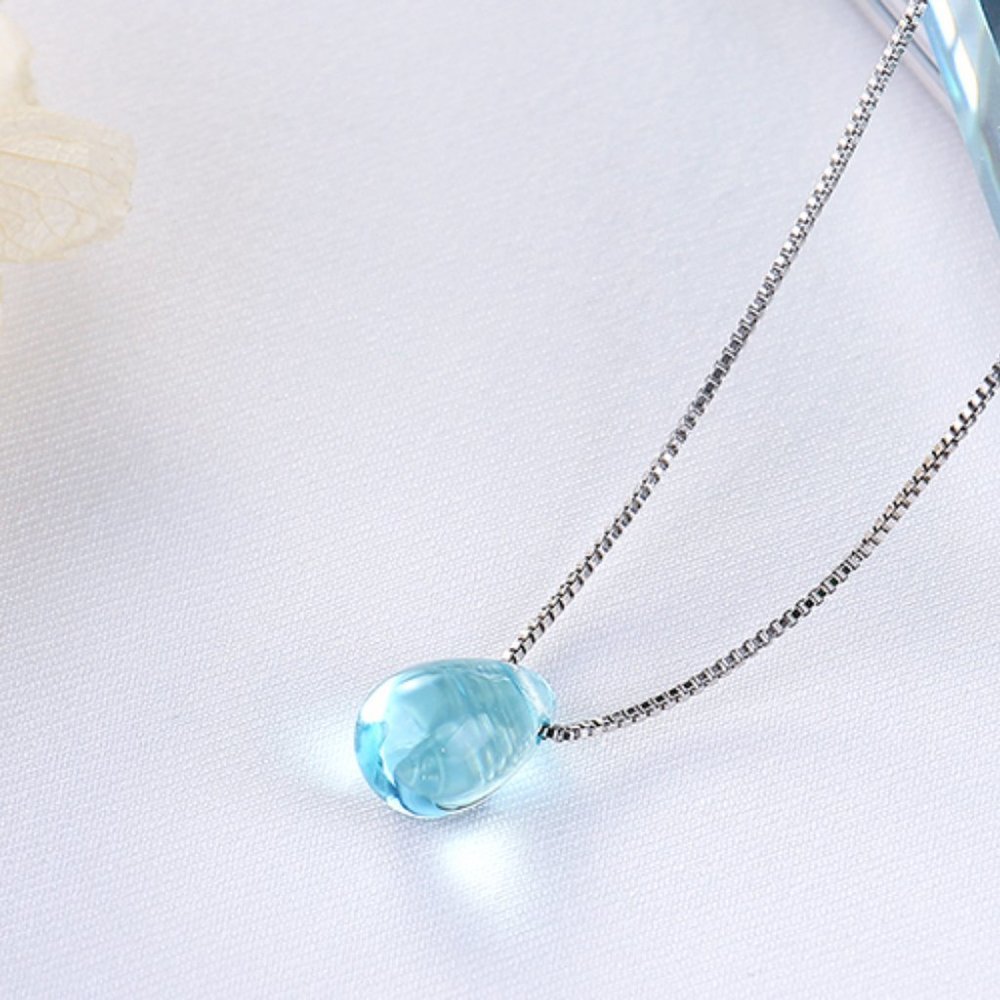 [Set of  3] 925 Sterling Silver Crystal Water Drop - Picture 9 of 10
